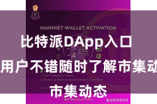 比特派DApp入口 让用户不错随时了解市集动态