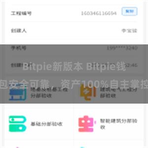 Bitpie新版本 Bitpie钱包安全可靠，资产100%自主掌控