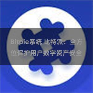 Bitpie系统 比特派：全方位保护用户数字资产安全