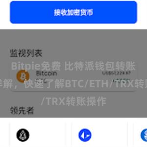 Bitpie免费 比特派钱包转账教程详解，快速了解BTC/ETH/TRX转账操作