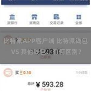 比特派APP客户端 比特派钱包 VS 其他钱包：有何区别？