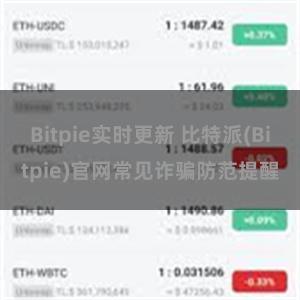 Bitpie实时更新 比特派(Bitpie)官网常见诈骗防范提醒