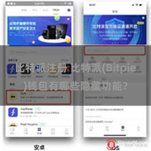 比特派注册 比特派(Bitpie)钱包有哪些隐藏功能？