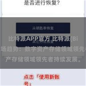 比特派APP官方 比特派(Bitpie)钱包市场趋势：数字资产存储领域领先者持续发展。