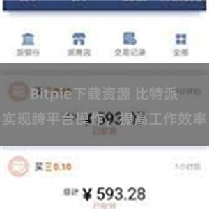 Bitpie下载资源 比特派实现跨平台操作，提高工作效率